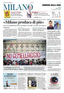 Corriere della Sera Milano - 14 Ottobre 2025