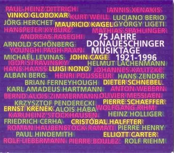 Donaueschingen Festival - 75 Years: 1921-1996 - 12 CD-Box (1996)