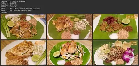 Pad Thai Cooking Class Noodles Street Thai Food Easy Recipe