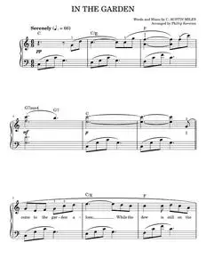 In The Garden - C. Austin Miles (Easy Piano)