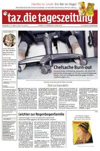 Tageszeitung TAZ vom 19 Dezember 2012