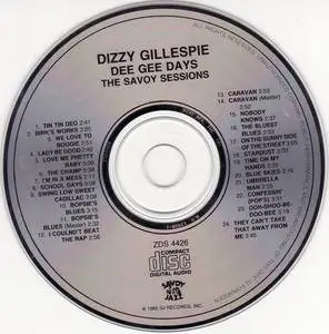 Dizzy Gillespie - Dee Gee Days: The Savoy Sessions (1951-52) {Savoy Jazz ZDS 4426 rel 1985}