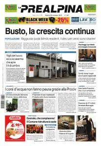 La Prealpina - 29 Novembre 2019