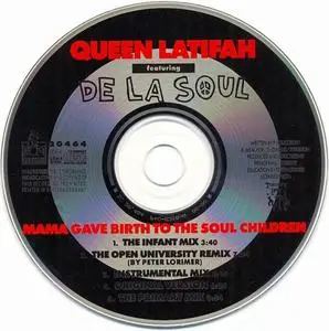 Queen Latifah featuring De La Soul - Mama Gave Birth To The Soul Children (Germany CD5) (1990) {BCM}