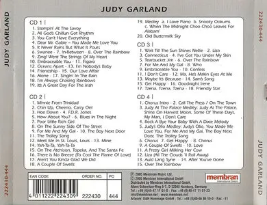 Judy Garland - Over The Rainbow (2005) 4 CD Set [Quadromania Series]