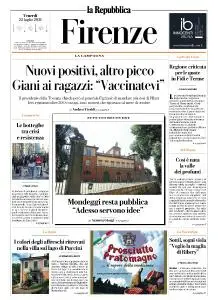 la Repubblica Firenze - 23 Luglio 2021