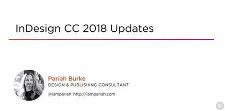 InDesign CC 2018 Updates