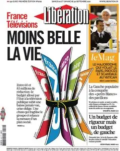 Libération du Samedi 29 et Dimanche 30 Septembre 2012