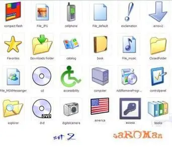 Microsoft Png Icons Set 1 & 2 & 3