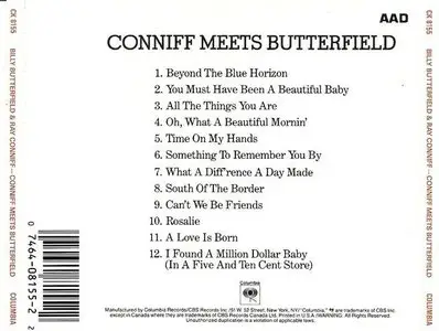 Conniff Meets Butterfield (CD 1989)