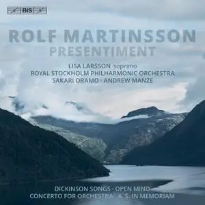 Royal Stockholm Philharmonic Orchestra & Andrew Manze - Martinsson: Presentiment (2018) [Official Digital Download 24/96]