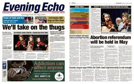 Evening Echo – January 30, 2018