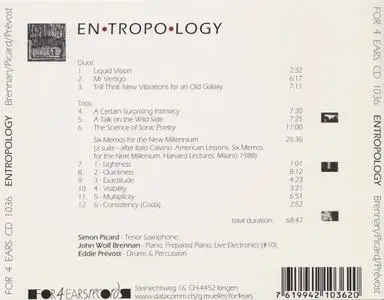 John Wolf Brennan, Simon Picard, Eddie Prevost - Entropology (1999)
