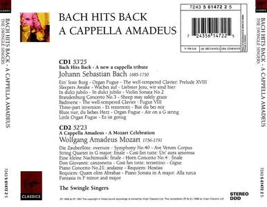 The Swingle Singers - Bach Hits Back; A Capella Amadeus (1998)