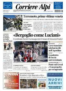 Corriere delle Alpi - 27 Agosto 2016
