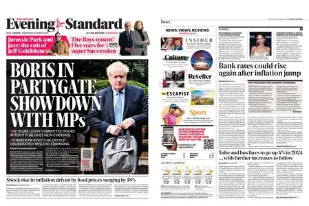 London Evening Standard – March 22, 2023