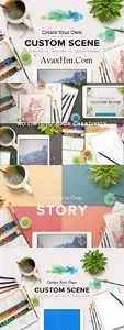 Creativemarket - Custom Scene - Artist Ed - Vol. 1