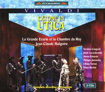 Jean-Claude Malgoire, La Grande Ecurie et la Chambre du Roy - Vivaldi: Catone in Utica (2002)