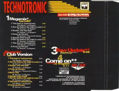 Technotronic - Megamix (Europe CD5) (1990) {BCM} **[RE-UP]**