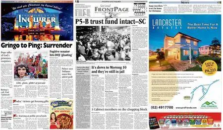 Philippine Daily Inquirer – December 25, 2010