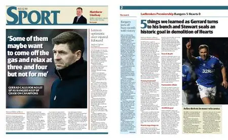 The Herald Sport (Scotland) – December 02, 2019