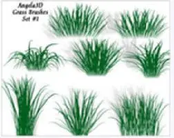 A3D Grass Brushes for Photoshop 