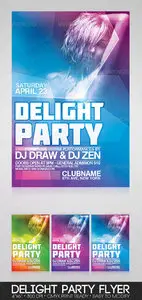 Graphicriver Delight Party Flyer