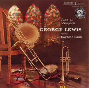 George Lewis and His Ragtime Band - Jazz At Vespers (1954) {Riverside OJCCD-1721-2 rel 1992}