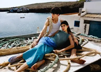 Rebeca Solana & Pablo P. by Ana Abril for Glamour Brazil April 2023