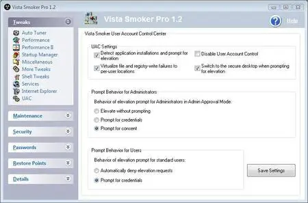 Vista Smoker Pro ver.1.2