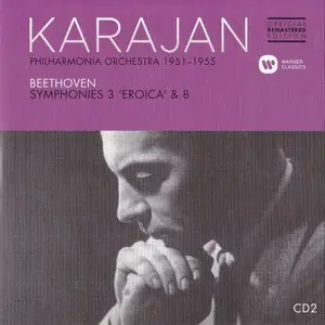 Herbert Von Karajan - Beethoven: Symphonies and Overtures 1951-1955 (2014)