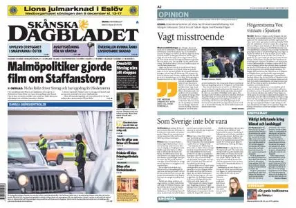 Skånska Dagbladet – 13 november 2019