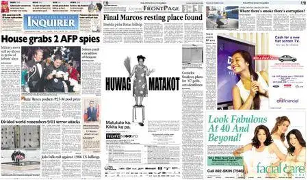 Philippine Daily Inquirer – September 12, 2006