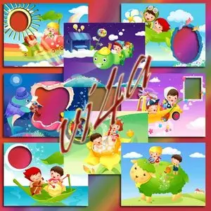 	 Frames - Childrens illustrations