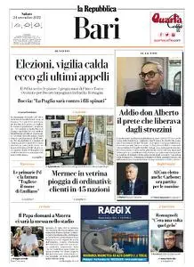 la Repubblica Bari - 24 Settembre 2022