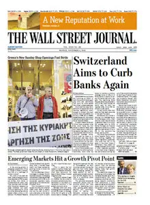 The Wall Street Journal (Europe) November 04 2013