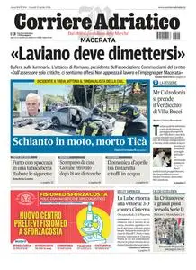 Corriere Adriatico Macerata - 15 Aprile 2024