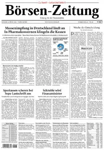 Boersenzeitung vom 24. Oktober 2009