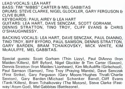 Lea Hart - Trapped (1990)