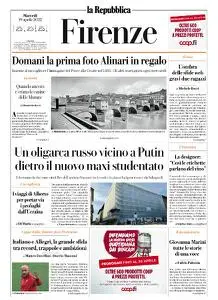 la Repubblica Firenze - 19 Aprile 2022
