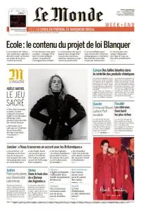Le Monde du Samedi 13 Oktobre 2018
