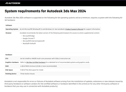 Autodesk 3ds Max 2024.1 with Updated Content