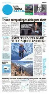 USA Today  April 03 2016