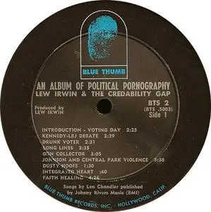 Lew Irwin & The Credibility Gap - An Album Of Political Pornography (vinyl rip) (1968) {Blue Thumb} **[RE-UP]**