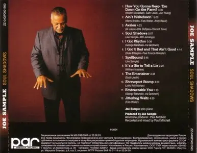 Joe Sample - Soul Shadows (2004) {Verve}