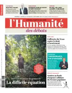 L’Humanite - 3-5 Septembre 2021