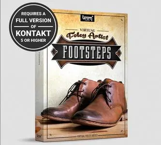 BOOM Library Virtual Foley Artist Footsteps KONTAKT