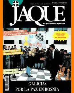 JAQUE • La pasion del Ajedrez • Numero 358 • Agosto 1993 (Spanish)
