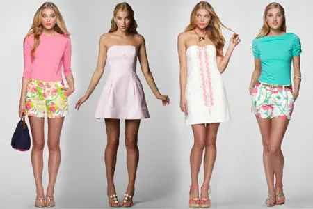 Elsa Hosk - Lilly Pulitzer Summer 2011 Catalog