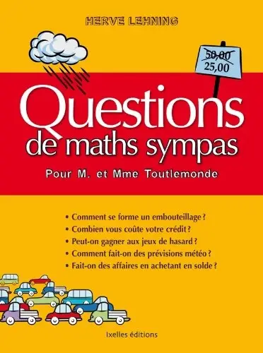 Hervé Lehning, "Questions de maths sympas pour M. et Mme Toulemonde"